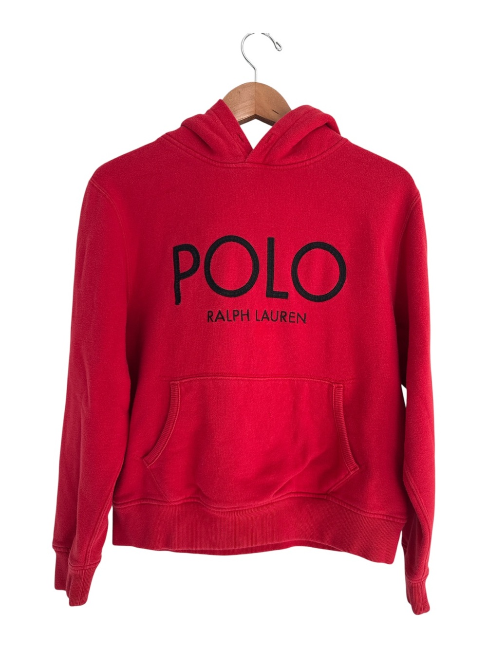 Polo by Ralph Lauren Red Crewneck Hoodie